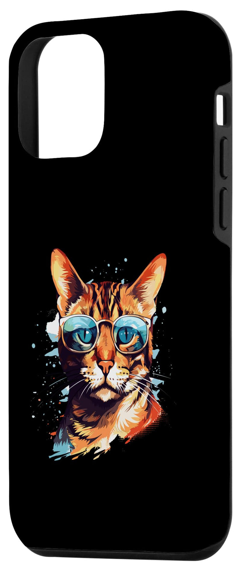 iPhone 12 mini Bengal Cat Lover Kitten Breed Pet - with Sunglasses Graphic Case iPhone 12 mini - PawsPlanet Australia