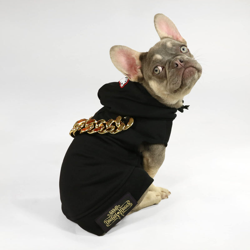 Deluxe Pet Hoodie, Off The Chain, Medium Medium (Up to 25 lbs.) - PawsPlanet Australia