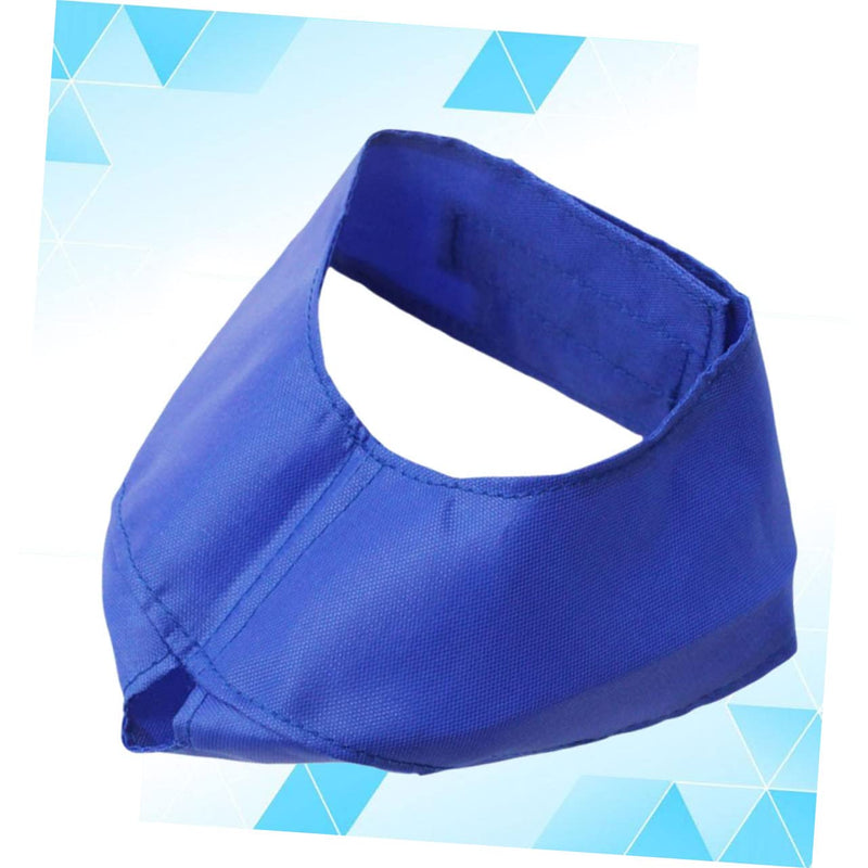 5 kg Cat Eye Mask for Pets, Soothing Eye Mask, Anti-Bite for Cats, Suitable for Blue for Manicure and Care 20x10cm