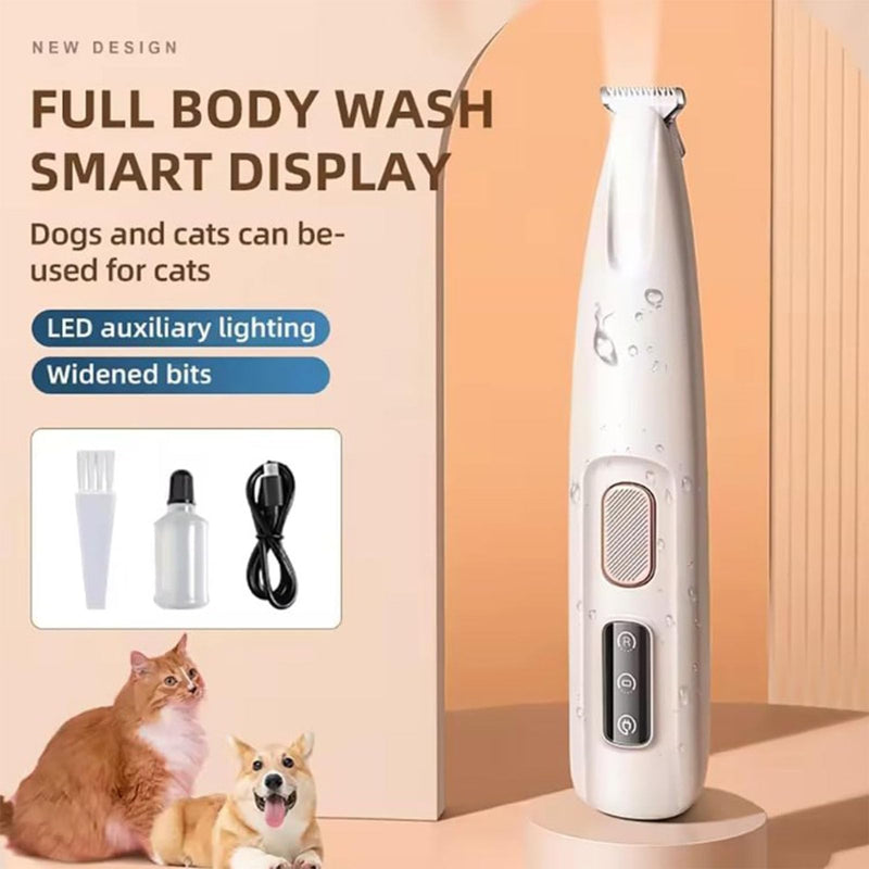 Petior Pet Paw Trimmer, Petior Paw Trimmer, Loom and Ledge Dog Trimmer, Petoir Paw Trimmer for Dogs, Pet MicroPrecision Trimmer, Electric Dog Trimmer for Paws Eyes Ears Face Rump (1Set) 1set - PawsPlanet Australia