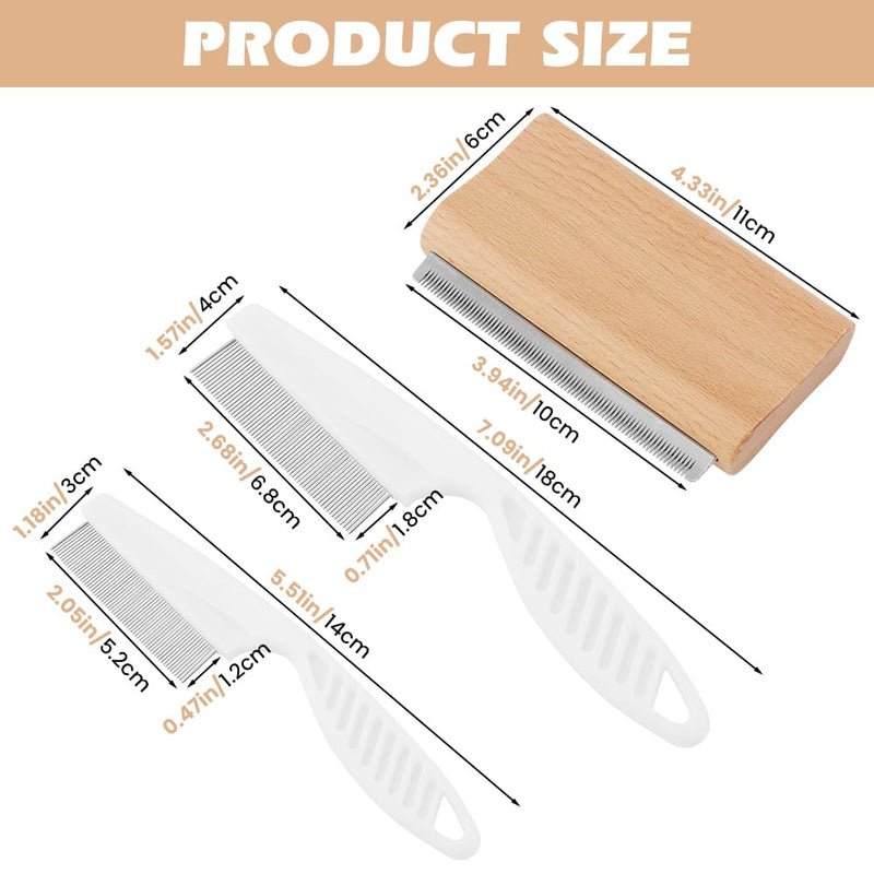 Dog & Cat Deshedding Brush - Pet Hair Removal Tool | Grooming Supplies for Short or Long Hair, Effective Combs for Shedding Control or Coat Cleaning - PawsPlanet Australia