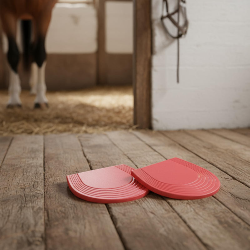 Ripeng 2 Pcs Horse Hoof Boots Pads Cushion Hoof Packing Enhanced Protection EVA Pad for Horse Boot - PawsPlanet Australia
