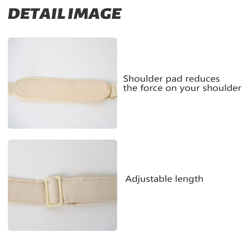 Pet Carrier Strap - Lightweight and Comfortable Pet Carrier Accessories for Easy Travel - Reduces the Load of Carrying Your Pet (Beige) Beige - PawsPlanet Australia