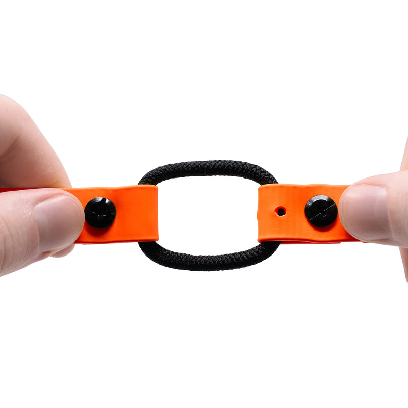 Educator 3/4-Inch Dog Training Collar Strap–ONLY Fits ME-300, ET-300/400, EZ-900, PE-900 & PG-300 Receivers – NOT Compatible with FE-580, ET-800 or UL-1200–Quick Snap Biothane Bungee Collar, Orange - PawsPlanet Australia
