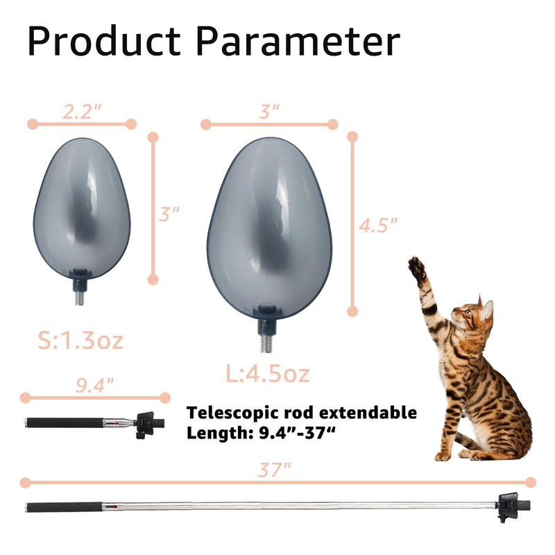 Dog Cat Urine Collector - Telescopic Urine Sample Catcher for UTI Test Kit,Dog Pee Stick for Veterinary Supplies.Dog Pregnancy Pee Test Kit w/o Medicine Feeder - PawsPlanet Australia