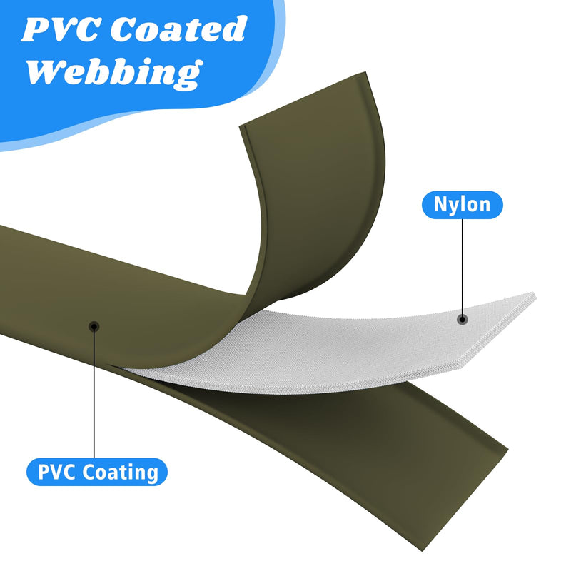 XiaZ Long Leash for Dogs Waterproof, Training Long Line Lead with Padded Handle for Large Medium Small Dogs Outside Walking, Playing, Camping, or Yard (30FT, Olive) 30ft - PawsPlanet Australia