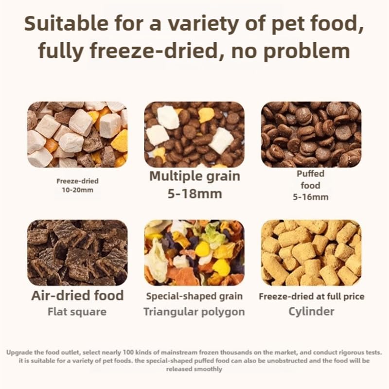 Two-in-One Upgraded Gravity Pets Feeder and Water Dispenser Combo Set, Pet Cat Dog Automatic Feeder and Water Dispenser for Small and Medium Pets Cats Dogs, Large Capacity & Washable Gray - PawsPlanet Australia
