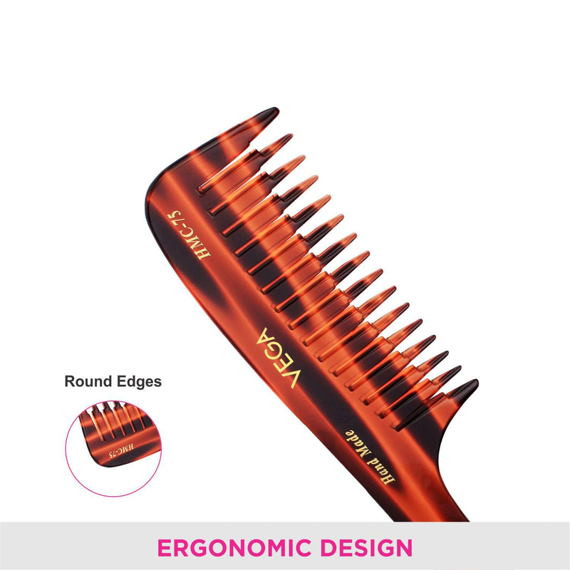 Vega Handmade Comb - Step Grooming HMC-75 1 Pcs - PawsPlanet Australia