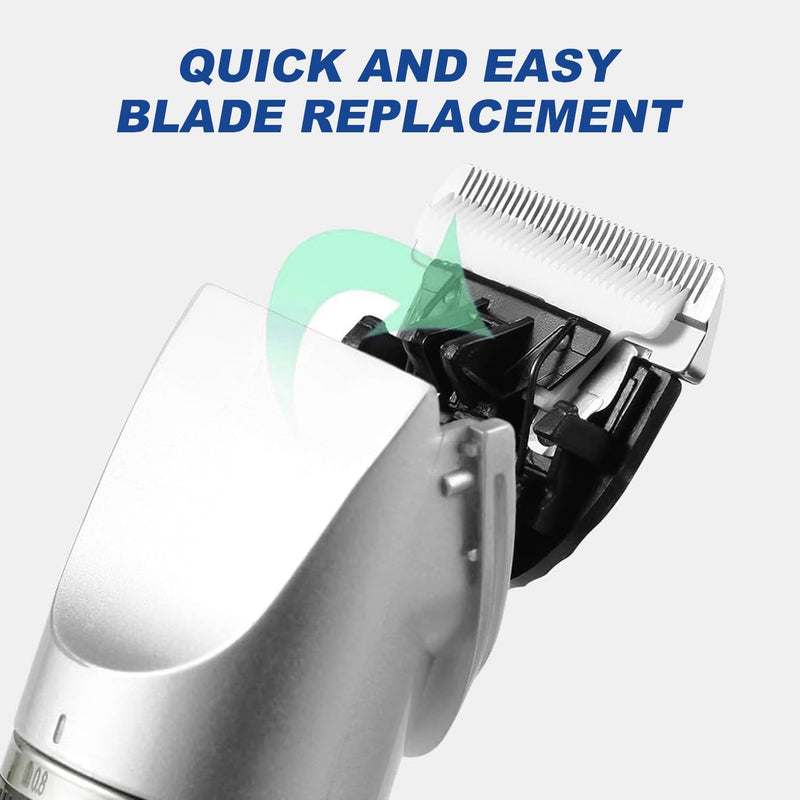 Pet Dog Grooming Replacement Blades: Low Noise Pet Clipper Replacement Blades for ONEISALL Dog Low Noise Dog Clipper & Dog Hair Vacuum Clipper - PawsPlanet Australia