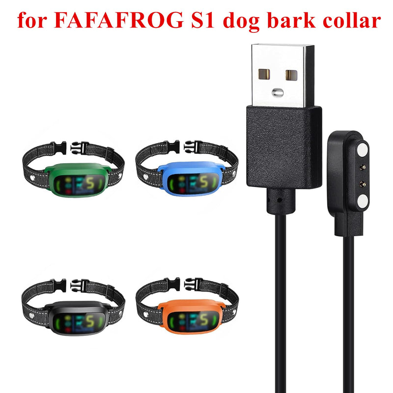 Fast Charger Only for FAFAFROG Dog Bark Collar S1 - USB Power Adapter,3.3Ft Magnetic Charging Cord - PawsPlanet Australia