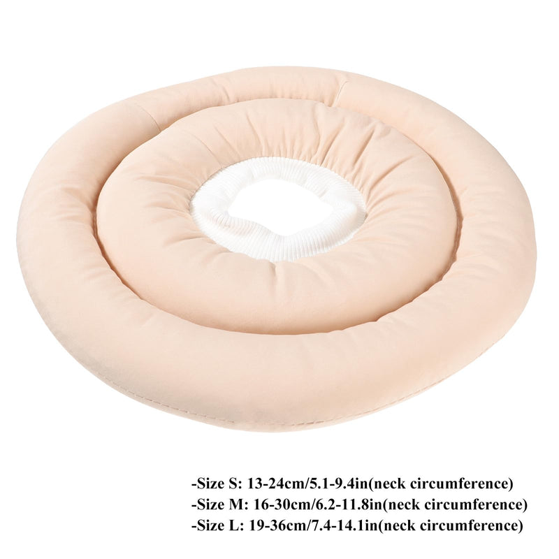 TOPBATHY Protective Collar Design Fabric Made of Cat Protective Durable Pet Wearer with Elastic Comfort and Protection Against Surgery or Injuries