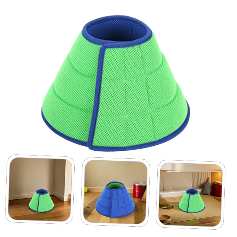 TOYANDONA Protective Collar for Pets Adjustable Care Collar Made of Lightweight Material for Recovery and Wound Protection for Cats and Dogs