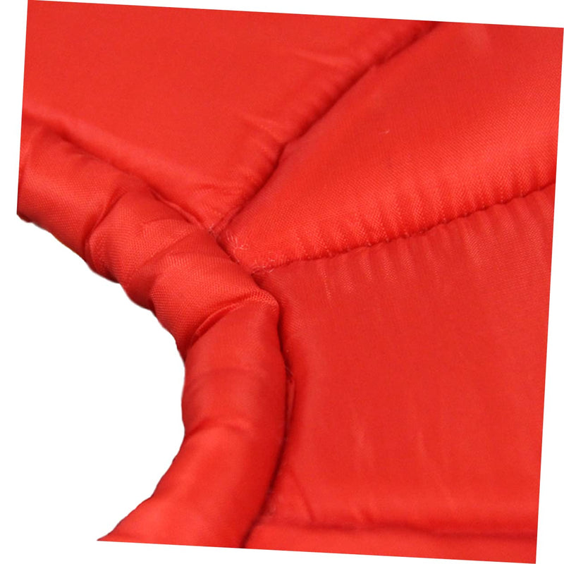 Protective Dog Collar Red Polyester Sponge Design for Dog Licking Prevention and Comfort - PawsPlanet Australia