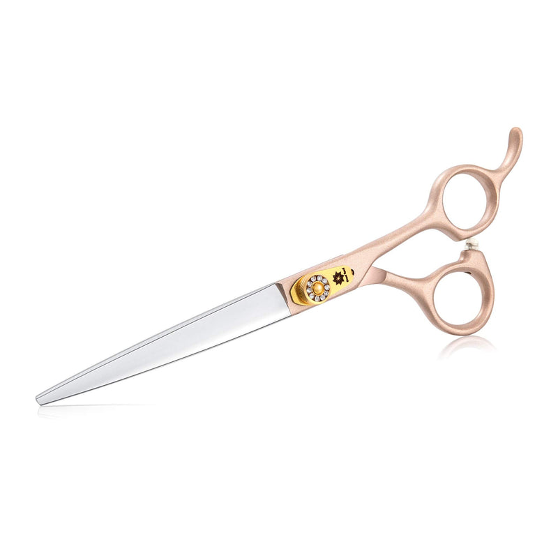 7 Inch Professional Pet Grooming Scissor, 440C Japanese Steel Straight & Curved & Thinning & Chunker Shears/Scissors for Dog Cat and More Pets (7-inch-Grooming Scissors Set 02) 7-inch-grooming Scissors Set 02 - PawsPlanet Australia