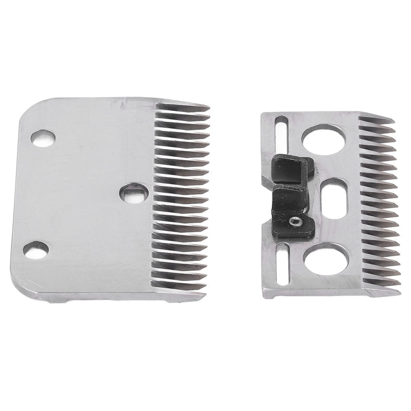 ViaGasaFamido 2Pcs 21 Teeth Horse Shears Replacement Blades Carbide Clipper Blades Horse Care Clipper for Horse Equine Goat Pony Cattle - PawsPlanet Australia