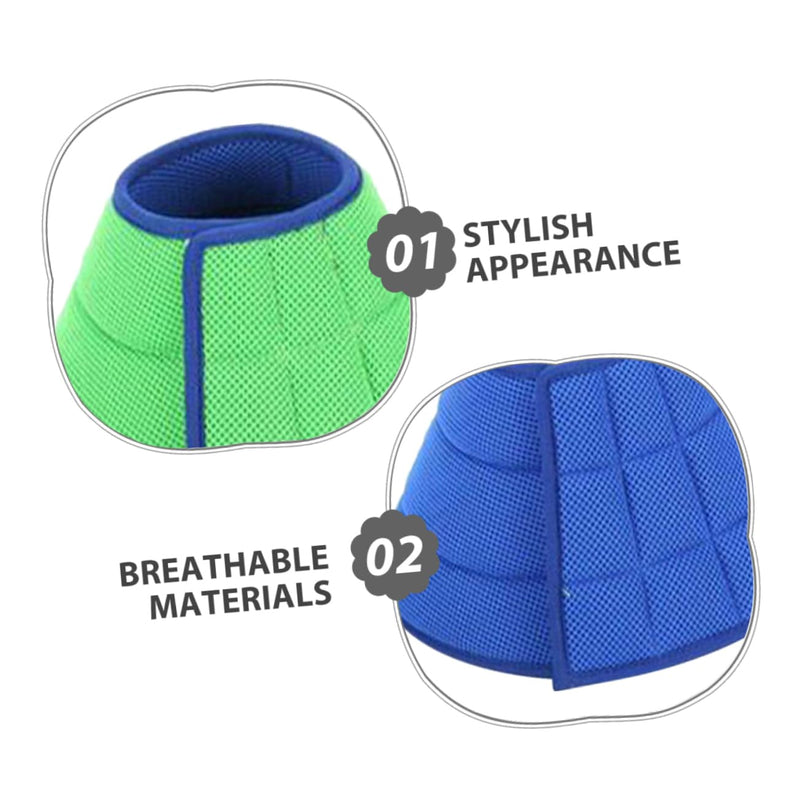 Adjustable Pet Protective Collar with Breathable Neck Protection, Comfortable Lick Protection Collar for Cats and Dogs After Surgery, Lightweight Protective Collar for Wound Healing