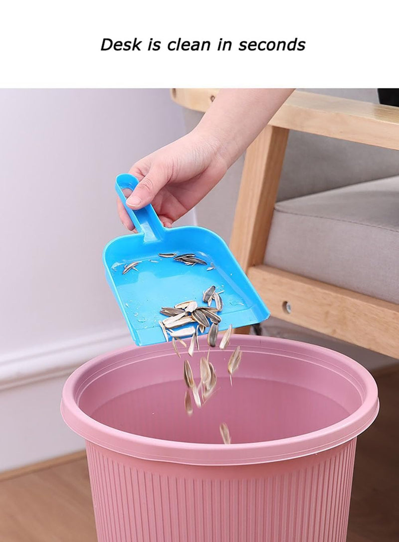 3 Pack Cage Cleaner for Guinea Pigs, Hamsters, Chinchillas, Rabbits, Reptiles, and Other Small Animals - Cleaning Tool Set for Animal Waste - Mini Dustpan and Brush Set Mix Color-3 Packs - PawsPlanet Australia
