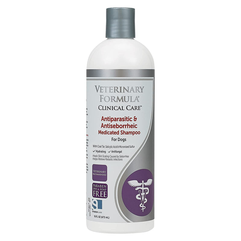 Veterinary Formula Clinical Care Antiparasitic & Antiseborrheic Medicated Dog Shampoo, 16 oz & Farnam Sulfodene Dog Wound Care Ointment, Relieves Pain & Prevents Infection for Dog Cuts, Scrapes - PawsPlanet Australia