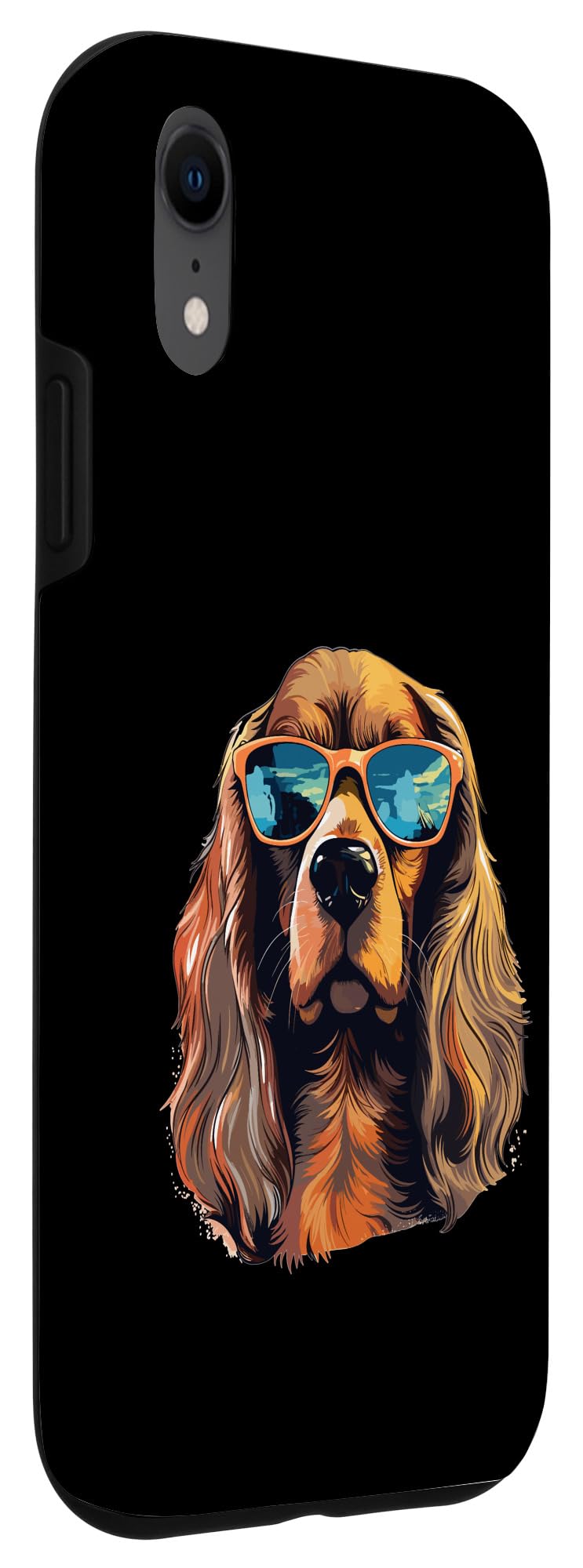 Cocker Spaniel Dog Breed Pet with Sunglasses Cute Graphic Case for iPhone XR - PawsPlanet Australia