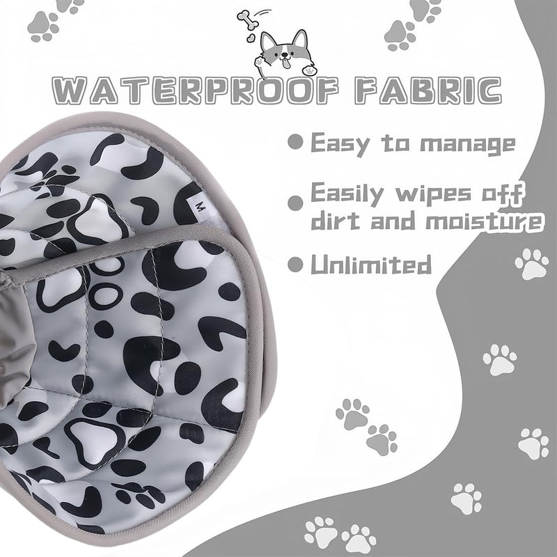 Soft Cat Collar for After Surgery and Injuries, Adjustable, Prevents Licking Wounds, Cat Collar, M