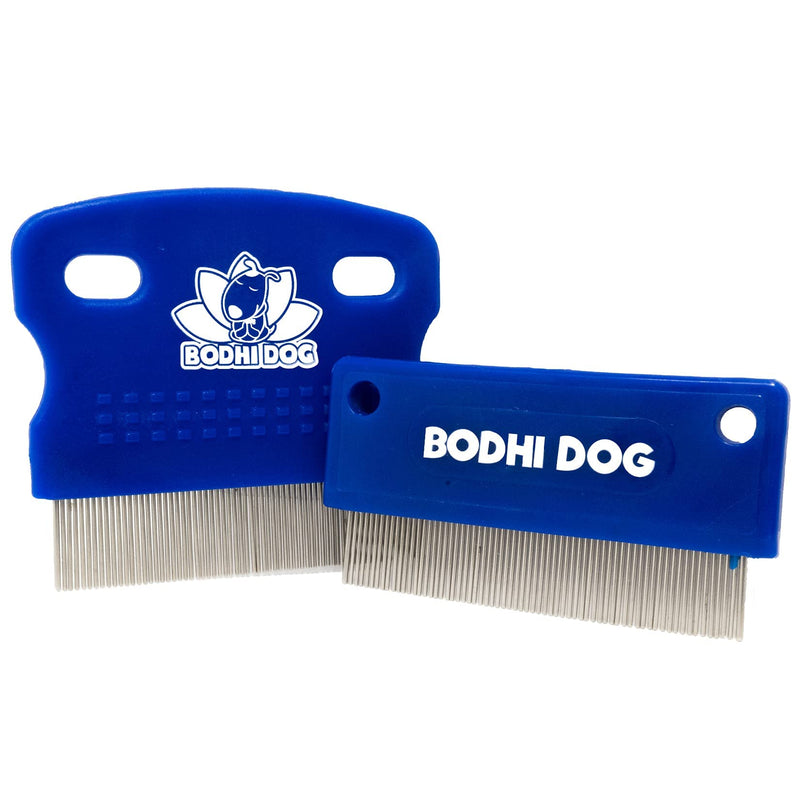 Bodhi Dog Tear Stain Remover Combs - Clean Crust, Dirt & Buildup Around Pet Eyes - Gentle, Durable, Easy-to-Use Grooming Tool for Dogs & Cats - Ideal for All Fur Types & Coats (Set of 2) - PawsPlanet Australia
