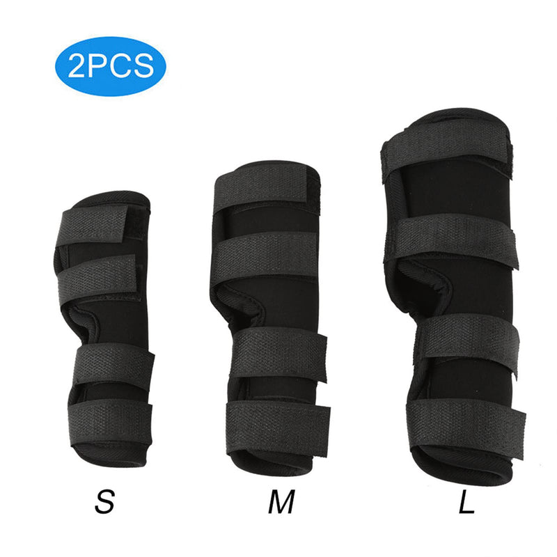1 Pair Leg Splint Front Canine Knee Brace for Dogs Splint for Dogs Injury and Stability Loss Orthopedic Splint (L)