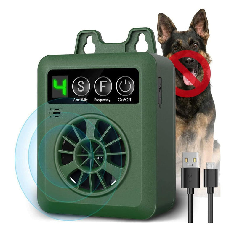 Anti Barking Device, Ultrasonic Dog Bark Deterrent Devices with 4 Sensitivity & Modes, Up to 33ft Range, Barks No More Dog Training Device, Rechargeable Dog Barking Control Devices for Indoor Outdoor