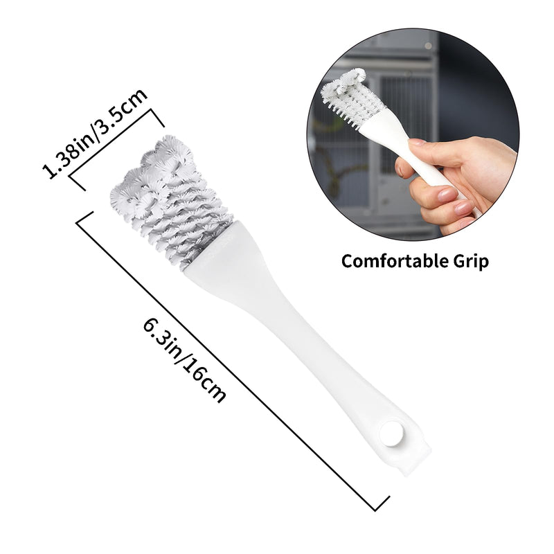 Bird Cage Cleaner with Long Handle & Shovel – Hard Bristles Easy Bird Droppings Removal Brush for Parrot & Pet Cages & Bird Perch – Durable Bird Cage Cleaning Tool & Accessory (2) 2 - PawsPlanet Australia