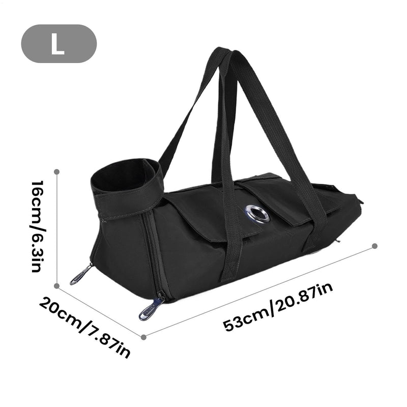 Cat Grooming Bag | Breathable Nylon Case, Secure Restraint Bag, Scratch-Resistant Muzzle Mesh Protector for Pets | Heavy-Duty Veterinary Harness for Small and Medium Sizes