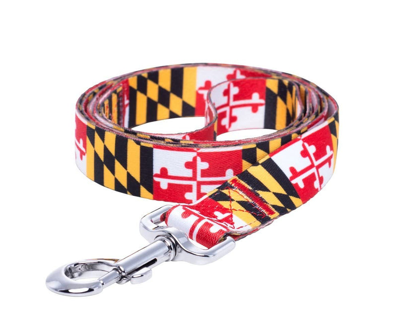 Native Pup Maryland Flag Dog Leash (Maryland) 6 feet