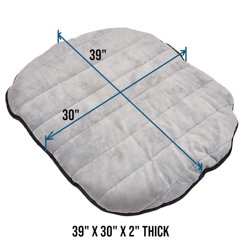 Max and Neo Travel Dog Bed 39" x 30" Fluffy Lightweight Portable Pet Mat with Carry Bag - We Donate One for One for Every Product Sold - PawsPlanet Australia