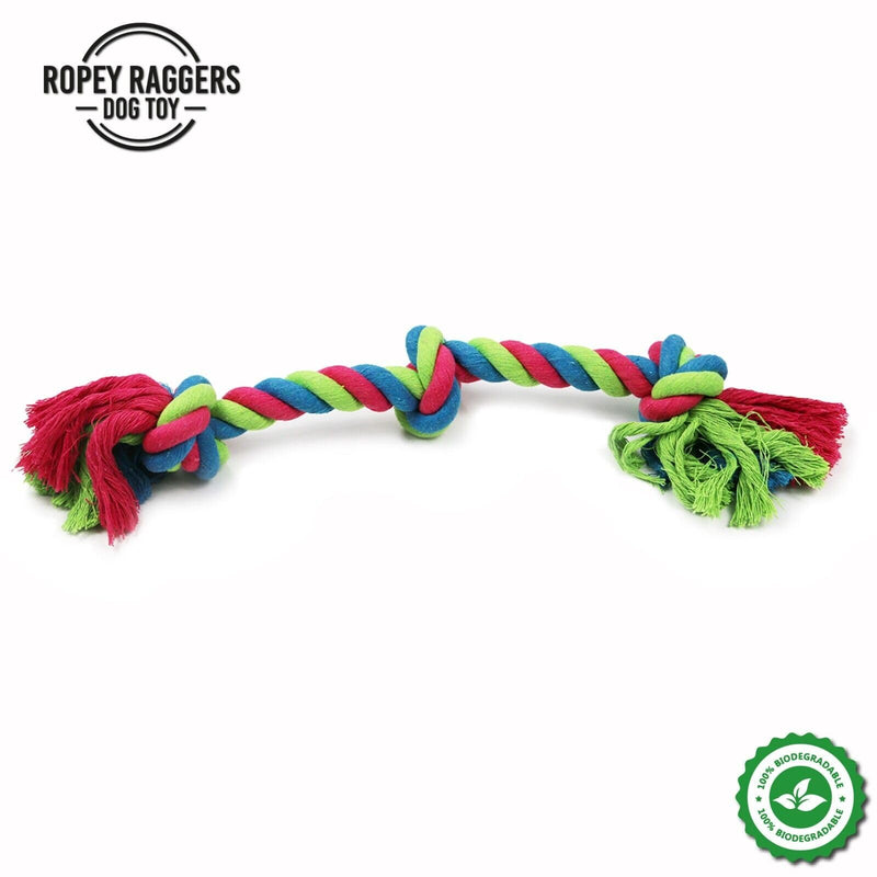 Ancol Ropey Ragger Dog Toy 38cm Multi coloured - PawsPlanet Australia