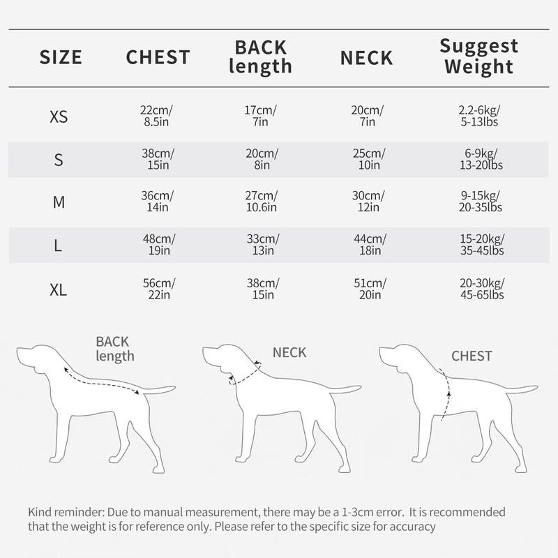 Skin-Friendly Dog Calming Shirt,for Thunderstorm,Travel, Fireworks,Vet Visits,Comfort Dog Anxiety Relief Coat,Keep Pet Calm,Separation Anxiety Relief for Dogs (Dark Gray, Large) Dark Gray - PawsPlanet Australia
