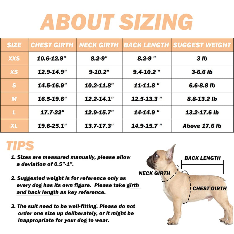 Dog’s Recovery Suit Post Surgery Shirt for Puppy, Full Coverage Dog's Bodysuit Wound Protective Surgical Clothes for Small and Medium Pets (Pink White Stripe-s) S pink white stripe - PawsPlanet Australia