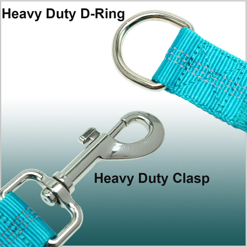 MayPaw Bungee Dog Leash Extension Attachment, 18" Reflective Shock Absorbing Lead Extender for Dog Walking Running Training (Blue) 18 Inch blue - PawsPlanet Australia