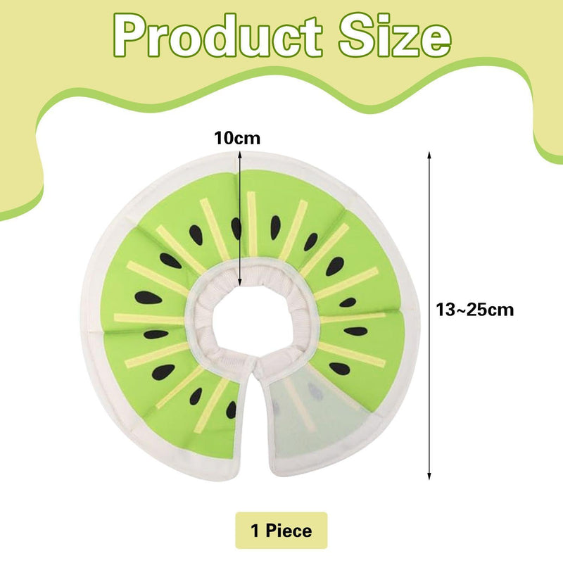1-Piece Animal Collar Ring, Creative and Cute, Soft and Comfortable, Adjustable Collar, Printed Cat and Dog Donut Protective Cover