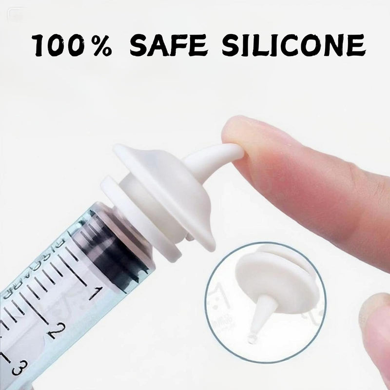 Pet Nursing Kit: 50ml Kitten and Puppy Feeding Bottle with 4 Syringes and 4 Nipples for Newborn Baby Cats, Dogs, Rabbits, Hamsters - PawsPlanet Australia