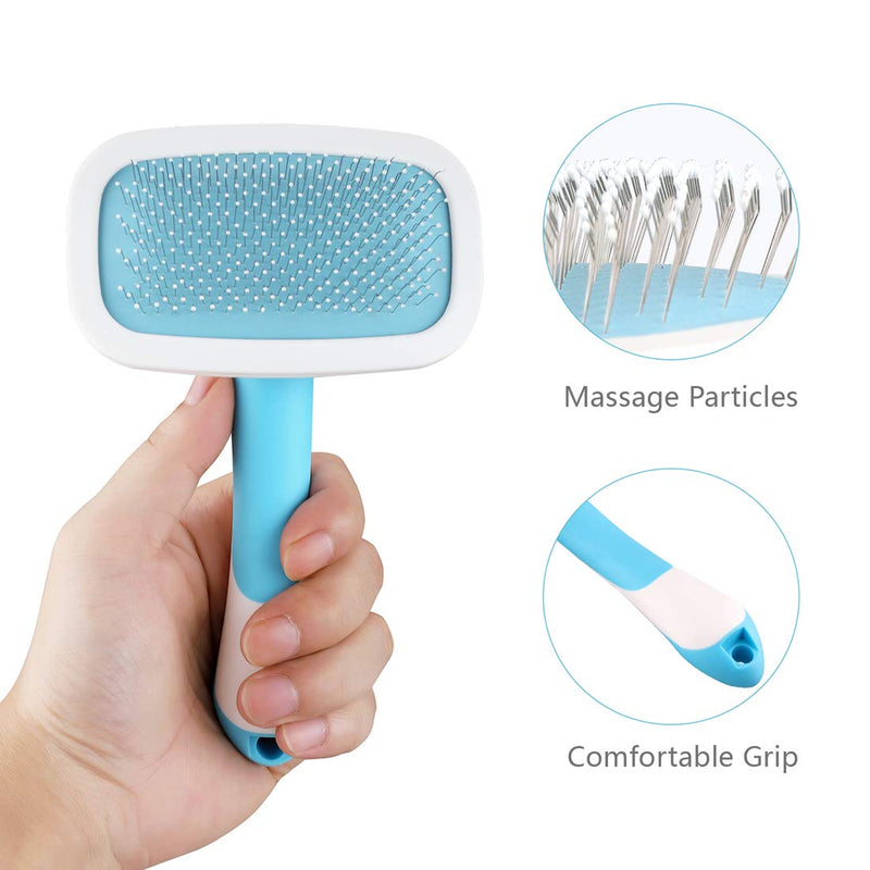 Dog Brush & Cat Brush for Shedding and Grooming,Pet Slicker Combs for Dog & Cat with Long or Short Hair - PawsPlanet Australia