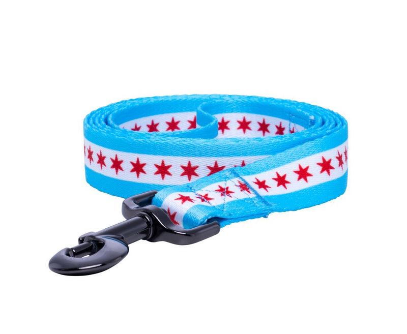 Native Pup Chicago Flag Dog Leash (Chicago) - PawsPlanet Australia