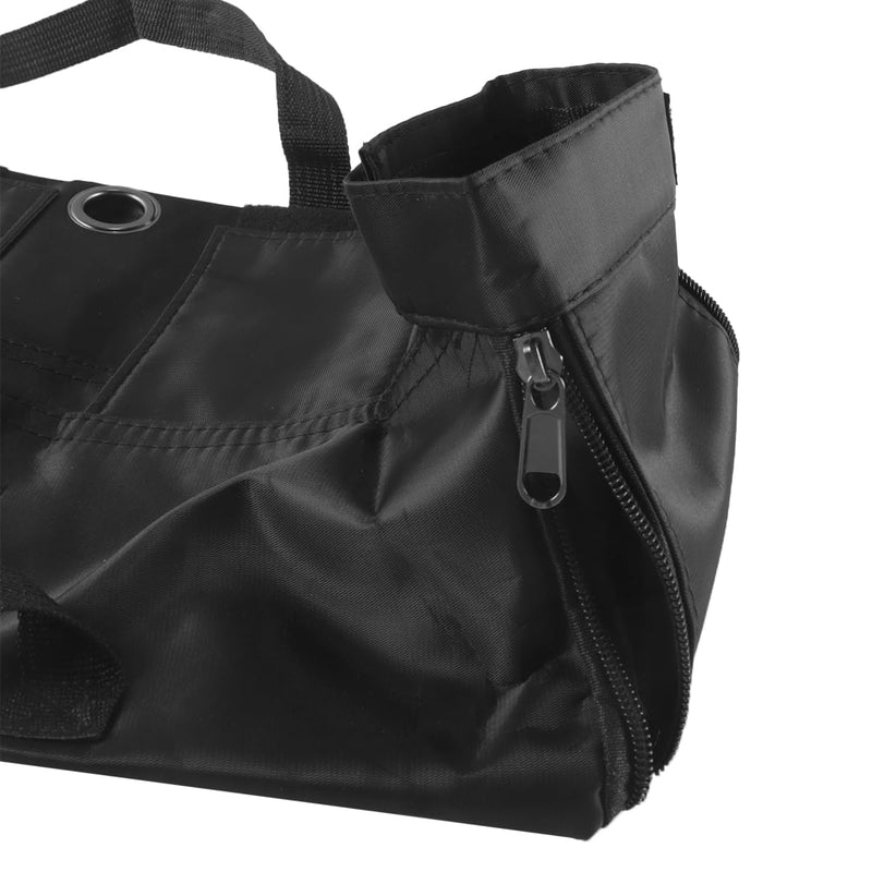Cat Grooming Bag Black Cat Nail Clipping Cleaning Grooming Restraint Bag For Claw Care Nail Trimming Administering Eye Drops Ear Cleaner