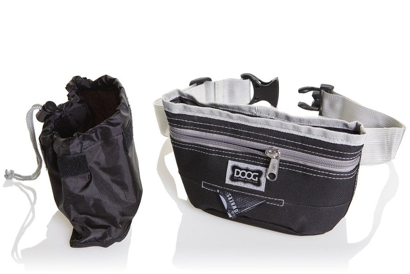 DOOG- Treat Pouch Black/Grey Large Good Dog Treat & Training Pouch - PawsPlanet Australia