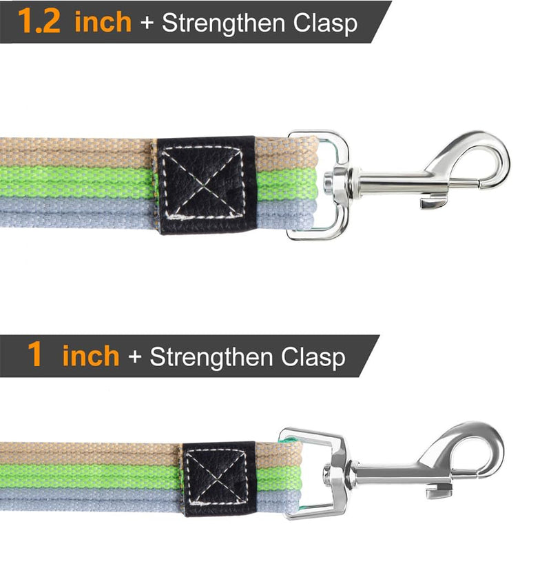 Dogs Basic Leashes (Green, 5 FT) GREEN 5FT - PawsPlanet Australia