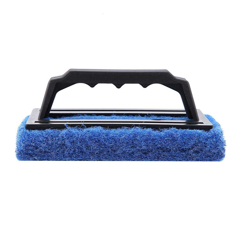 Yosoo Aquarium Fish Tank Cleaning Brush, Glass Algae Scraper Cleaner, Aquarium Cleaning Tool, Hand-held Plastic Bathroom Tile Surfaces Household Kitchen - PawsPlanet Australia
