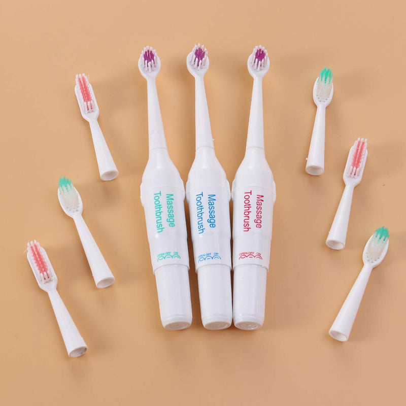 VILLCASE Electric Ultrasonic Toothbrush for Pets Portable Travel Toothbrush with Gentle Cleaning for Dogs and Cats