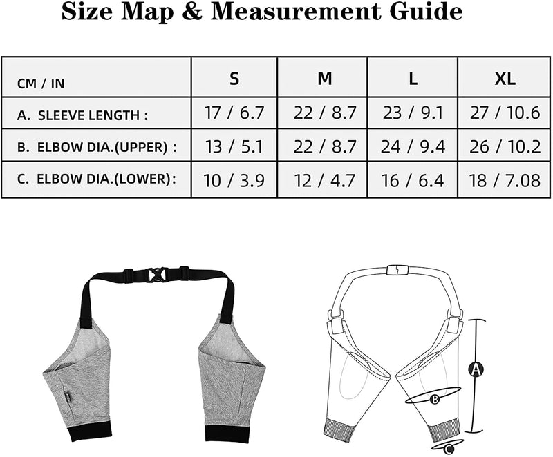 Dog Front Leg Hock Joint Wrap Protects Wounds Compression Brace Sleeve with Straps for Heals and Prevents Injuries and Sprains Helps Arthritis For Small Medium Large Dogs (S) S