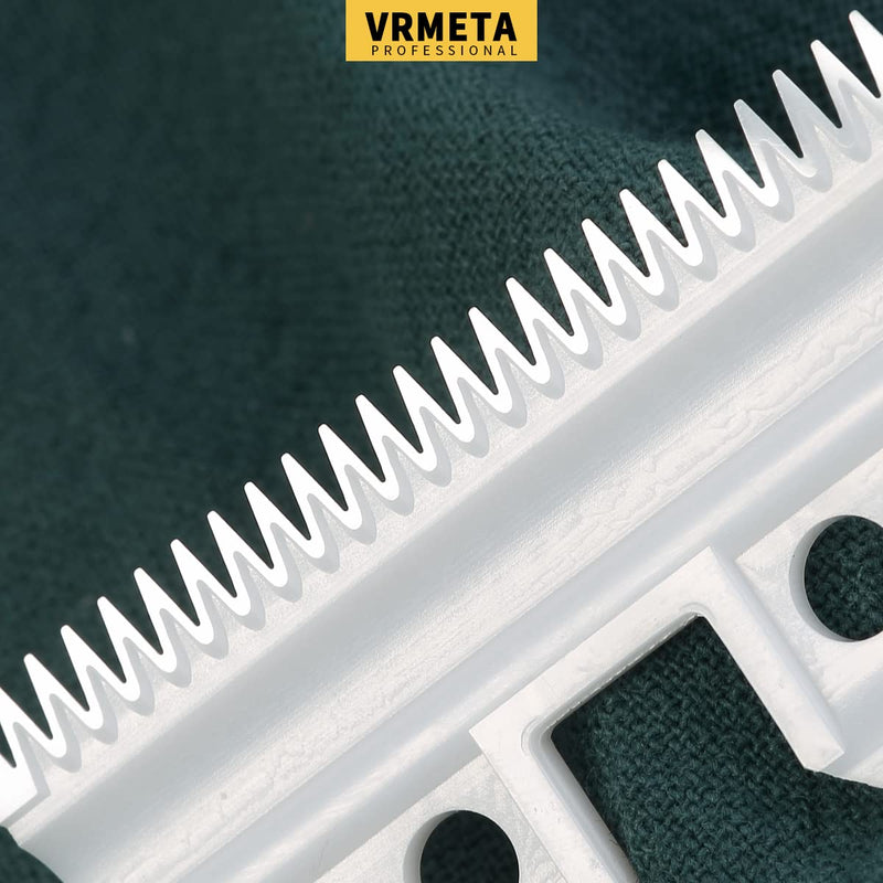 Ceramic Medium Cutter Blade Compatible for Most Andis (Pet), Oster A5, and Wahl KM Series Blades, Andis 64440 1 LS004306-C 25 tooth 2 pcs W - PawsPlanet Australia
