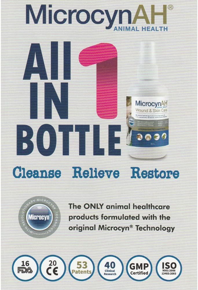 MicrocynAH Wound and Skin Care 8-Ounce