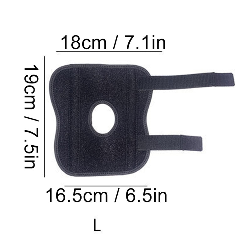 Dog Knee Braces for Hind Leg,Dog Hind Leg Orthotics for Dogs with ACL Kneecap Dislocation, Arthritis, Dog Hind Leg Orthosis Attachment Strap for (L)