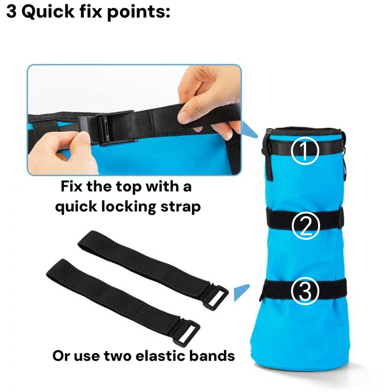 Horse hoof Soaking Boot,Easy use Soaker Bag, Equine Soaking Boot, Hooves Care Treatment Bucket 1 - PawsPlanet Australia