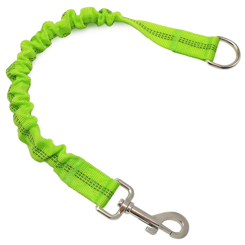 BTINESFUL Bungee Dog Leash Extension, 18”Dog Shock Absorber Extender, Works with Any Leash for Walking, Jogging, Training, Playing (Green) 18 Inch Green - PawsPlanet Australia